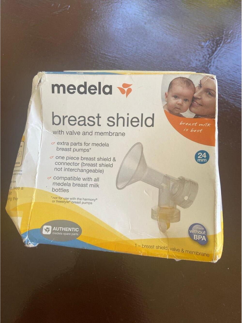 C173 Medela Breast shield with valve and membrane  24mm